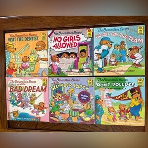 The Bernstein Bears kids books | set of 6 vintage First Time books